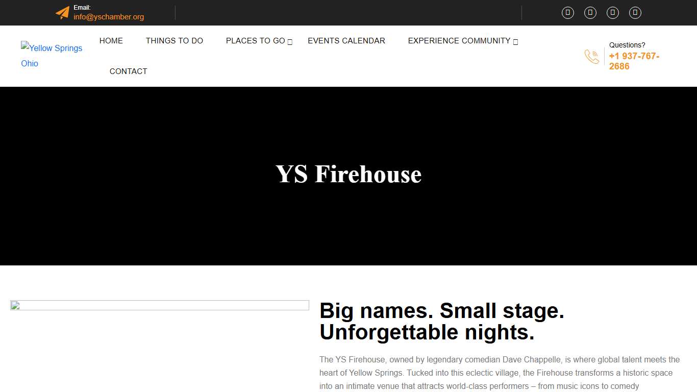 YS Firehouse – Yellow Springs Ohio