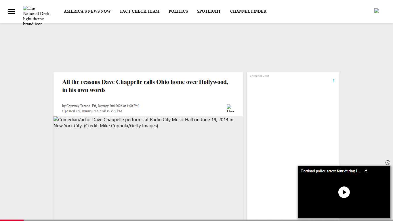 All the reasons Dave Chappelle calls Ohio home over Hollywood, in his own words